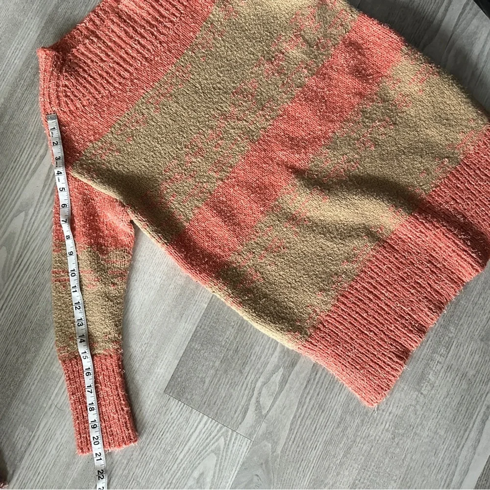 Pico Anthropologie Tan Coral Tunic Sweater XS - Picture 11 of 12